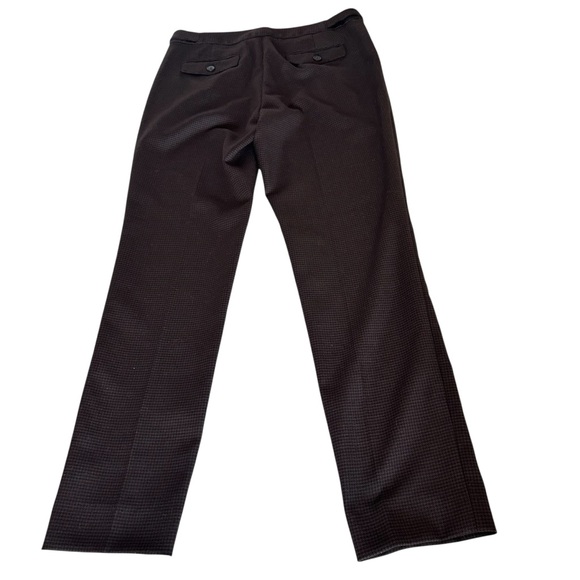 NWOT BROOKS BROTHERS RED FLEECE WOOL BLEND BROWN TWEED TROUSERS SIZE 4 - Picture 3 of 14